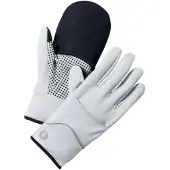 Smartwool Active Fleece Wind Mittens Blanc,Gris XS