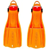 Cressi Origin Ld Diving Fins Orange EU 36-38
