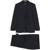 BOSS Costume deux pièces Regular en laine mélangée