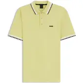 BOSS Paddy 10241663 Green Short Sleeve Polo Jaune XS Homme