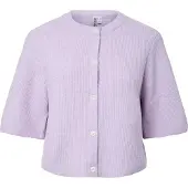 Pieces Cardigan 'PCSILLY' violet pastel