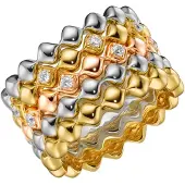 Giorgio Martello Milano Bague or / argent