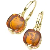 Luigi Merano Boucles d'oreilles marron