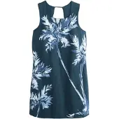 Next Robe d’été bleu marine / bleu clair