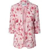 Pieces Blazer 'PCBosella' rose / rouge foncé / blanc