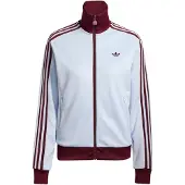 Adidas Originals Veste de survêtement 'Classic' bleu clair / bordeaux
