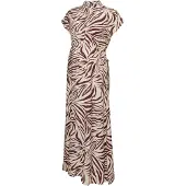 Vero moda Maternity Robe-chemise 'VMMJosie' beige / gris