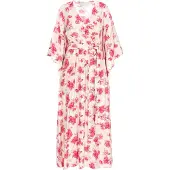 Usha Robe-chemise rose / rosé / rose foncé
