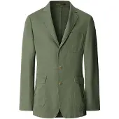Hackett London Veste de costume vert clair