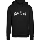 Mister tee Sweat-shirt 'New York' noir / blanc