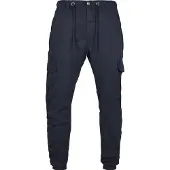 Urban Classics Pantalon cargo bleu marine