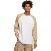 Urban Classics Organic Oversized Raglan Long Sleeve T-shirt Blanc 3XL Homme