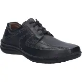 Josef seibel Anvers 08, chaussures pour hommes, lacets, couleur noire, style décontracté