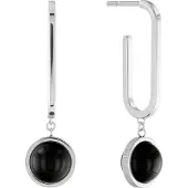 Tommy Hilfiger Boucles d'oreilles Pearl, (Acier inoxydable)