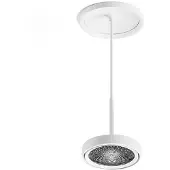 Sigor Suspension , Nivo, dimmable, Blanc, Salon / séjour, Aluminium, Moderne