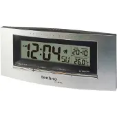 Technoline Techno Line WS 6830 - Station météo - sans fil - noir/argenté