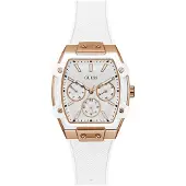 GUESS Montre à affichage analogique 'Phoenix' cuivre / blanc