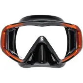 SCUBAPRO New Crystal Vu Diving Mask Orange,Noir