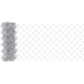vidaXL Clôture en fil métallique , 25 x 0,4 m, acier galvanisé, argenté