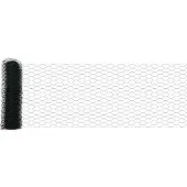 vidaXL Clôture Hexagonale Verte 0,6 x 25 m PVC