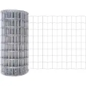 vidaXL Clôture Euro 0,4 x 25 m fer revêtu de PVC