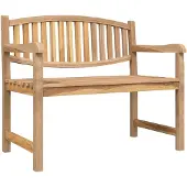 vidaXL Banc de jardin 114x59x87 cm teck massif