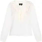 Faina Chemisier blanc