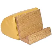 Dutchdeluxes Support de livre de cuisine Book & Tablet Oak Yellow Ochre