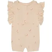 Noppies Barboteuse / body beige / rouge