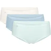 Sloggi Slip ' Originals Basic ' turquoise / bleu clair / gris chiné
