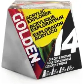 Golden Set de peinture acrylique A-Z pour débutants