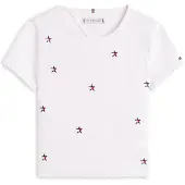 Tommy Hilfiger T-Shirt 'Star' marine / rouge / blanc