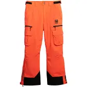 Superdry Pantalon fonctionnel corail / noir