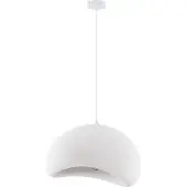 Nova Luce Suspension naturelle Aere blanc 50cm