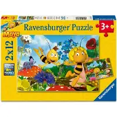 Ravensburger Puzzle 2 Puzzles - Le Monde De Maya - 10 à 25 pièces