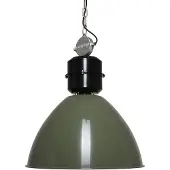 Anne Lighting - suspension - Frisk - vert - métal - Ø 50cm - E27 - 7696G