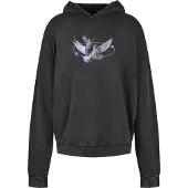 Upscale By Mister Tee Sweat-shirt 'Vive la Liberte' lilas / lavande / noir / blanc