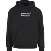 Mister tee Sweat-shirt 'Sweet Treats' bleu clair / noir