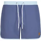 Urban Classics Shorts de bain bleu marine / bleu clair