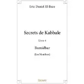 Edilivre-Aparis Secrets de kabbale - livre 4 : bamidbar (les nombres)