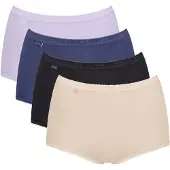 Sloggi Slip 'Basic+' nude / bleu marine / lilas / noir
