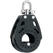 Harken Carbo Pulley 75 Mm Noir