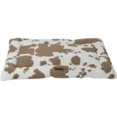 Animal Boulevard Cow Plush coussin de cage blanc/moka