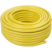 Relaxdays Tuyau d'arrosage , 20 m, tuyau d'arrosage universel 1/2", résistant aux UV et aux intempéries, tuyau d'arrosage en tissu, PP, jaune