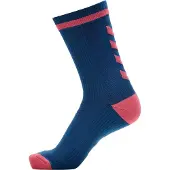 Hummel Chaussettes de sport bleu foncé / rose