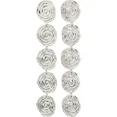 Pilgrim Boucles d'oreilles 'Air' argent