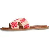 Sacha Mule beige / nude / rose / rouge