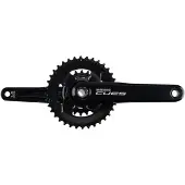Shimano Cues Fc-u4010 2s Crankset Argenté 175 mm / 36/22t