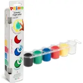 Primo Peinture pour doigts 25 ml, multicolore (25 ml)