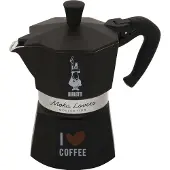 Bialetti Moka Express Love 3 tasses noir
